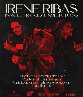 Irene Ribas, Iwan el Francés & Noelia Lucas en Barcelona