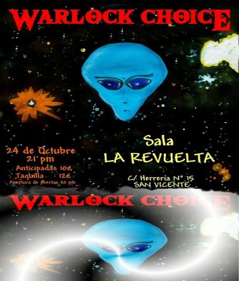 Warlock Choice. Concierto Presentación Nueva Formación en Alicante/Alacant
