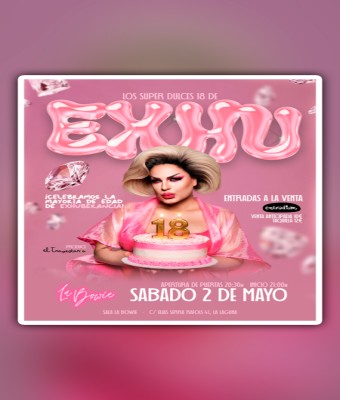 Los súper dulces 18 de Exhu en Santa Cruz de Tenerife