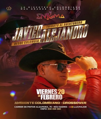 ENIGMA · VIERNES 20FEB26 en Barcelona