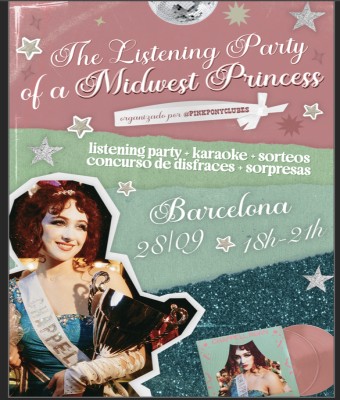 The listening party of a Midwest Princess & Karaoke - Pink Pony Club  en Barcelona