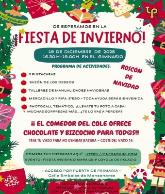 Fiesta de Invierno Loyola de Palacio en Madrid