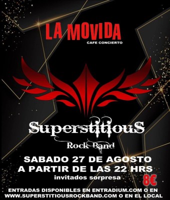 SUPERTITIOUS Rock Band en Balears, Illes