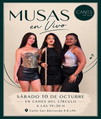 MUSAS en vivo, un tardeo que inspira  en Palmas, Las