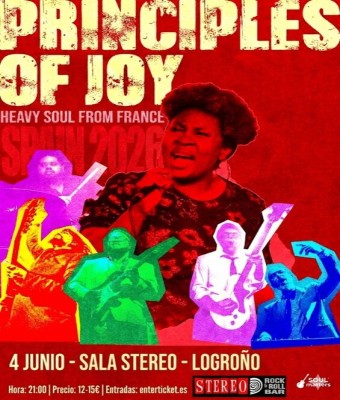 Principles Of Joy,  en Logroño Sala Stereo en La Rioja