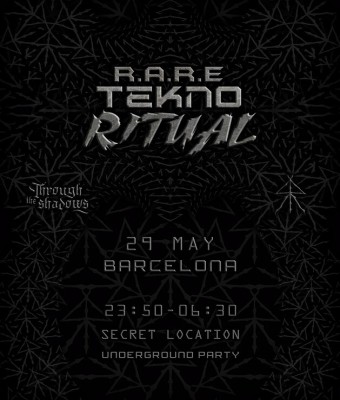 R.A.R.E TEKNO RITUAL en Barcelona