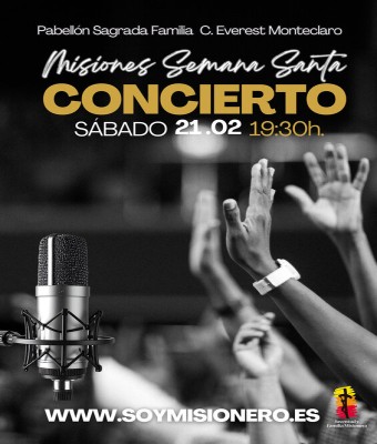 CONCIERTO SOLIDARIO MISIONES SEMANA SANTA en Madrid