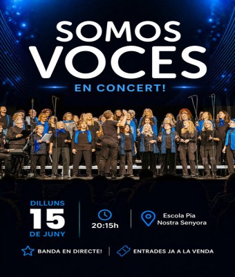 ¡Somos Voces en concierto! en Barcelona