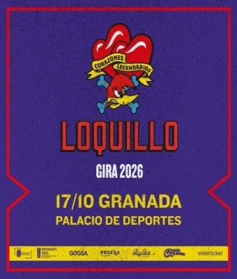 LOQUILLO - CORAZONES LEGENDARIOS en Granada
