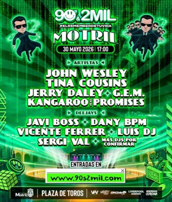 90's & 2MIL Motril 2026 en Granada