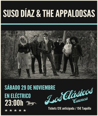 Suso Díaz & The Appaloosas En Eléctrico Los Clásicos (Cuenca)