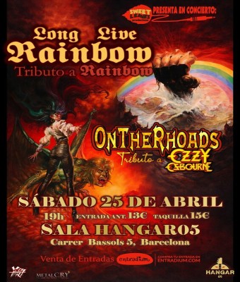Long Live Rainbow + OnTheRhoads en Barcelona