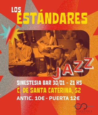 Los Estandares Jazz Band En Sinestesia en Barcelona