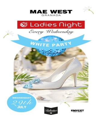 Discoteca Mae West Granada - Miércoles 29 Julio de Ladies Night