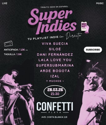 Superindies en Alicante (Playa de San Juan) en Alicante/Alacant