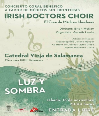 Concierto Coral Benéfico  IRISH DOCTORS CHOIR  Salamanca