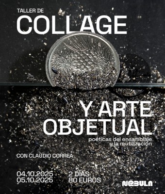 TALLER DE COLLAGE Y ARTE OBJETUAL CON CLAUDIO CORREA en Madrid