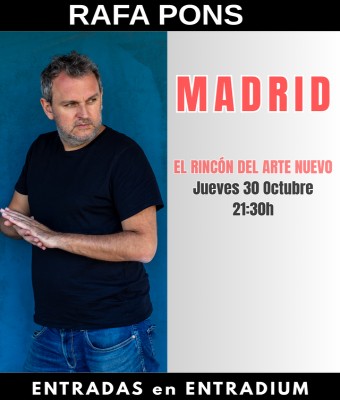 Rafa Pons en MADRID - El Rincón del Arte Nuevo