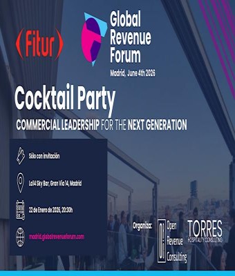 Fiesta exclusiva FITUR   - Global Revenue Forum Madrid 2026