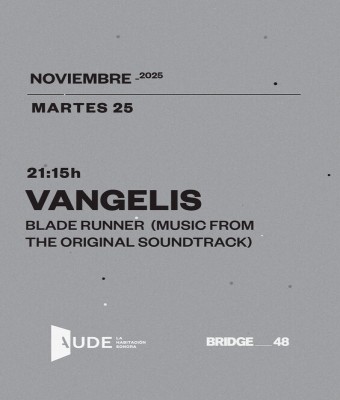 Vangelis, Blade Runner (Music From The Original Soundtrack) · AUDE La Habitación Sonora en Barcelona