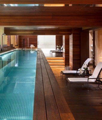 Circuito de aguas en Urso Hotel & Spa en Madrid