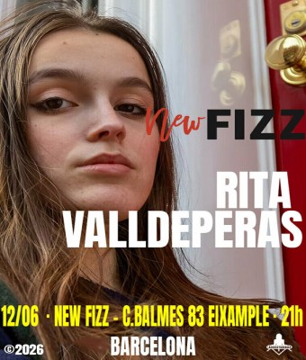 RITA VALLDEPERAS - 12 JUNY AL NEW FIZZ en Barcelona