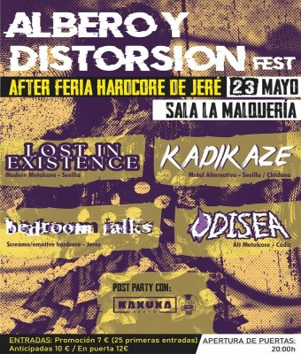 ALBERO Y DISTORSIÓN FEST en Cádiz