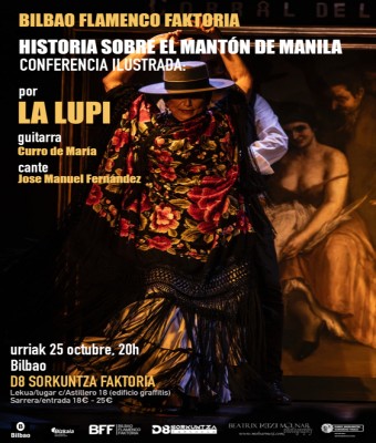 HISTORIA SOBRE EL MANTÓN DE MANILA. Conferencia Ilustrada por LA LUPI en Bizkaia