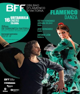 TABLAO FLAMENCO - URTARRILAK 16 DE ENERO en Bizkaia