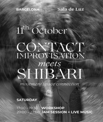 Contact Improvisation meets Shibari II en Barcelona