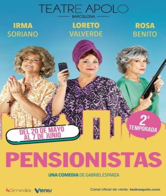 Pensionistas en Barcelona