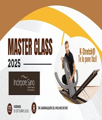 Master Class para profesionales en Molins de Rei