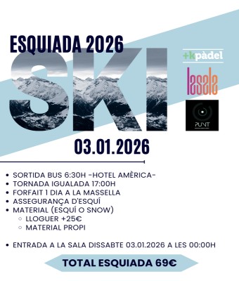 1a ESQUIADA +KPÀDEL X LASALA en Barcelona