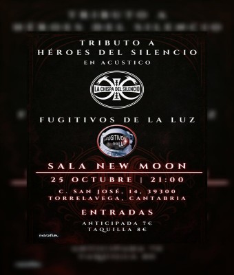 Tributo Héroes del Silencio (Acústico) + Fugitivos De La Luz en Madrid