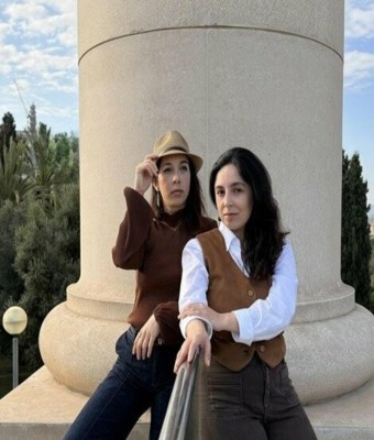 Diana Larios & Anne-Sophie Vallvé en Barcelona