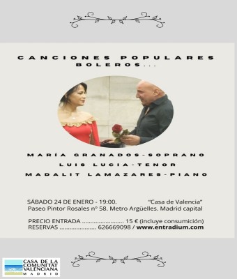 Canciones Populares en Madrid
