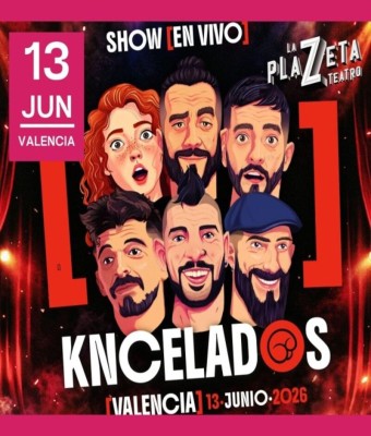 KNCELADOS- Show en vivo en Valencia