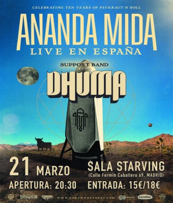 ANANDA MIDA (ITA) + DHUMA (ESP) en Madrid