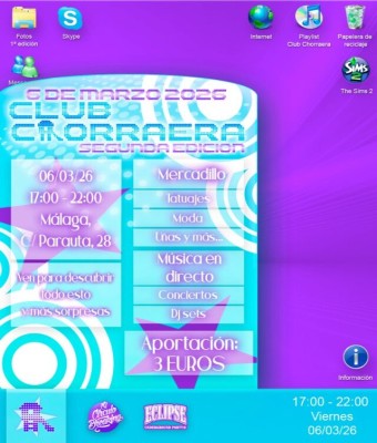 Club Chorraera 2ª edición en Málaga