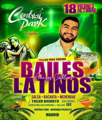 Taller de Baile Salón - Latino - Nic@s y Amigos Católicos Sab 14/03 en Madrid