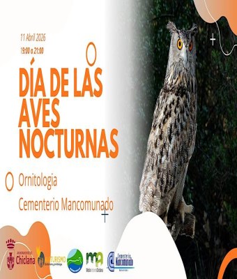 Día de las Aves Nocturnas 11 Abril 2026  Chiclana de la Frontera