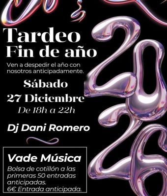Tardeo Fin de año 2025 en Barcelona