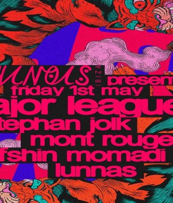 Chinois Presents: Major League Djz, Stephan Jolk, Mont Rouge, Afshin Momadi, Lunnas en Ibiza