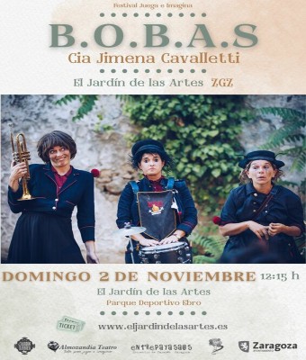 B.O.B.A.S. Cia Jimena Cavalletti. EL JARDÍN DE LAS ARTES. Parque Deportivo Ebro. Zaragoza