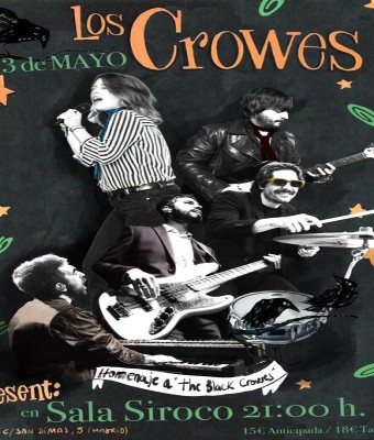 Los Crowes: Tributo a The Black Crowes en Madrid