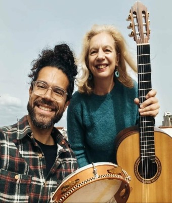 “Latidos del Sur”: Nora Buschmann y Pedrinho Augusto en Barcelona