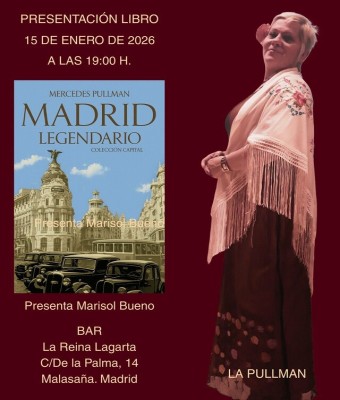 Mercedes Pullman presenta su nuevo libro MADRID LEGENDARIO 