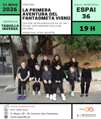 La primera aventura del fantasmeta Visnú en Balears, Illes