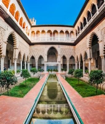 Royal Alcázar of Seville + Seville Cathedral: Guided Tour en Sevilla
