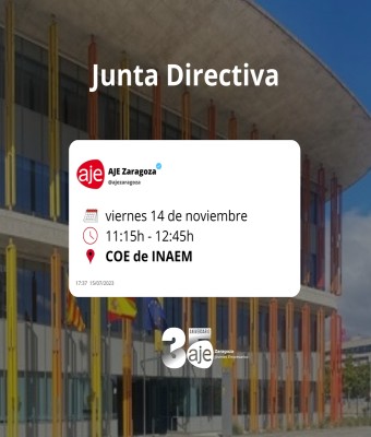 Junta Directiva en Zaragoza